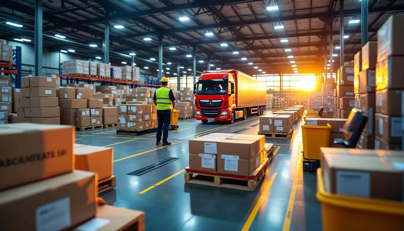 Illustration: Les différents types de flux dans la logistique d’une entreprise