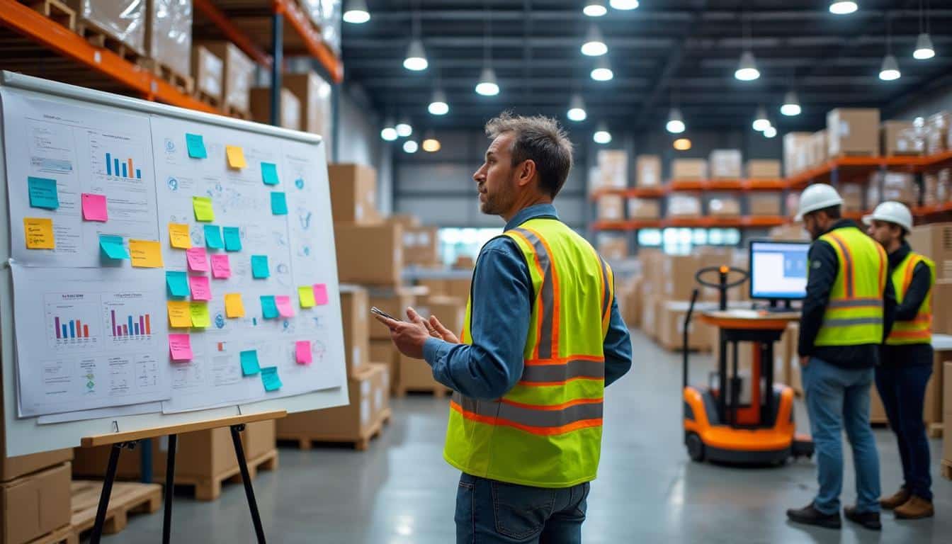 Illustration: Comprendre les fondements de l’ordonnancement en logistique