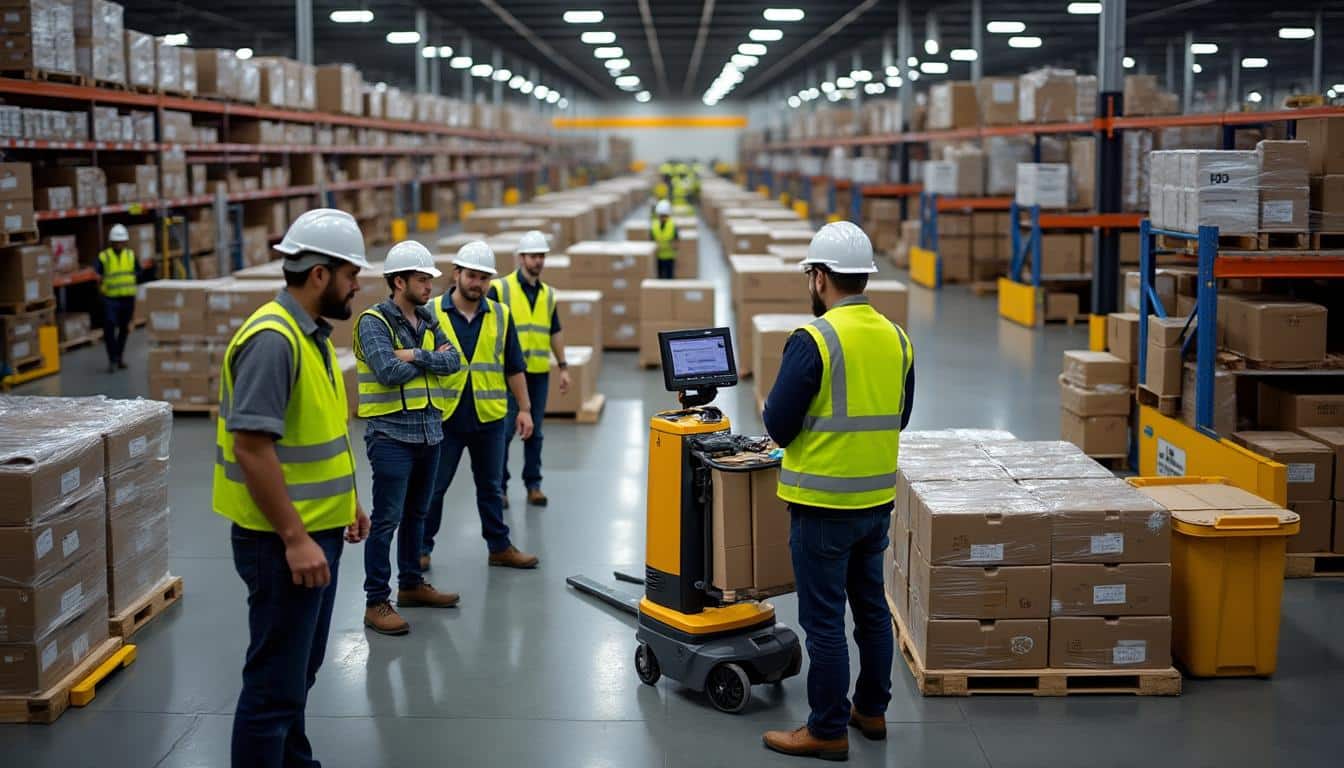 Illustration: Comprendre l’activité du magasinage dans un contexte logistique