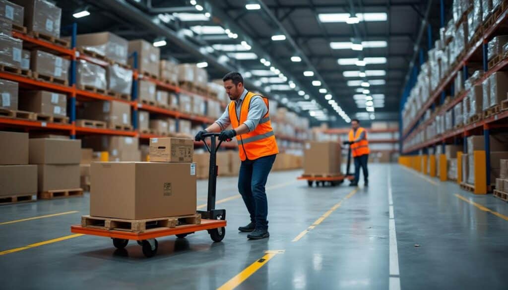 Manutention logistique : optimiser sécurité et efficacité en entrepôt