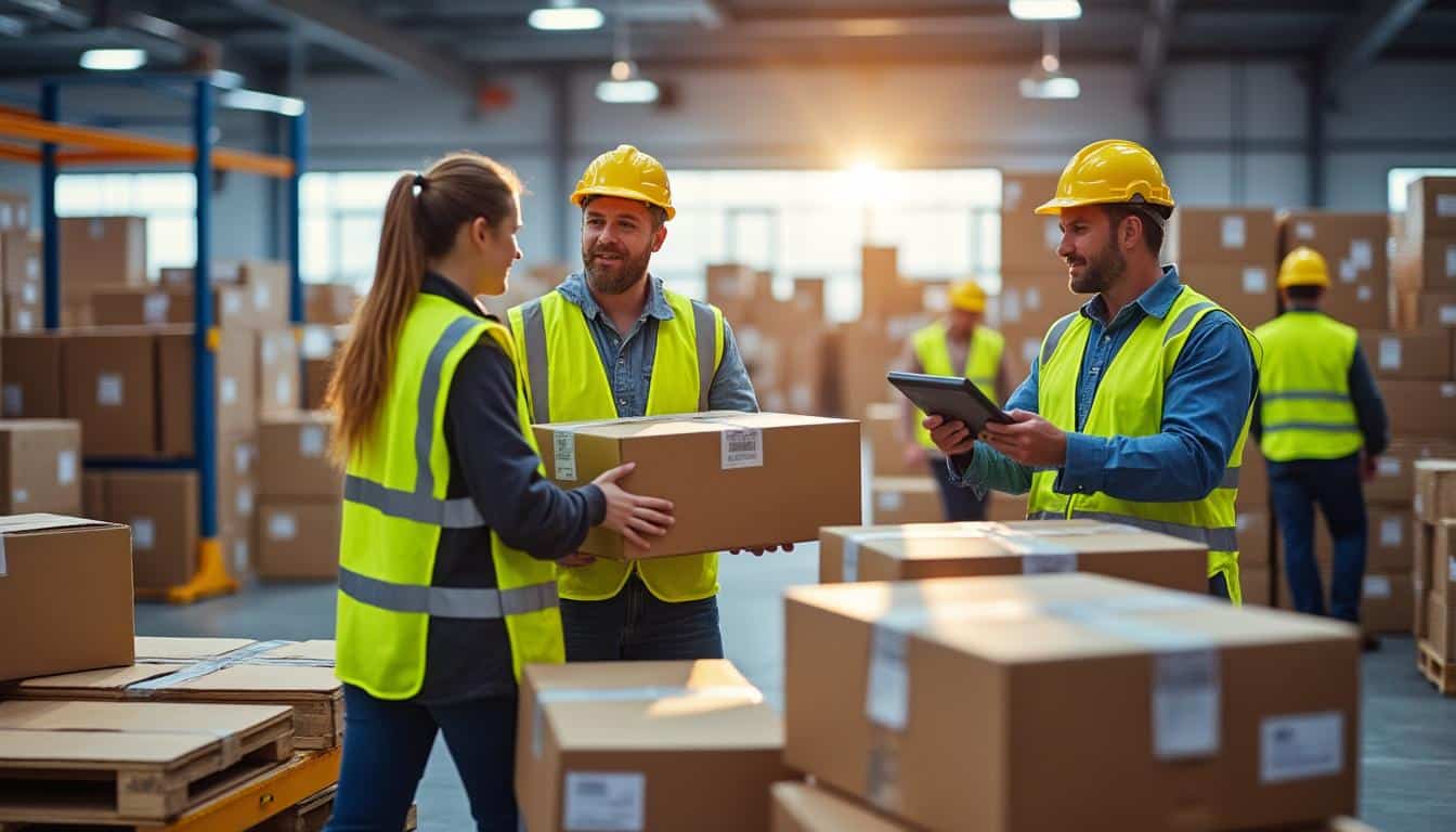 Illustration: Comprendre la notion essentielle de soutien dans la chaîne logistique