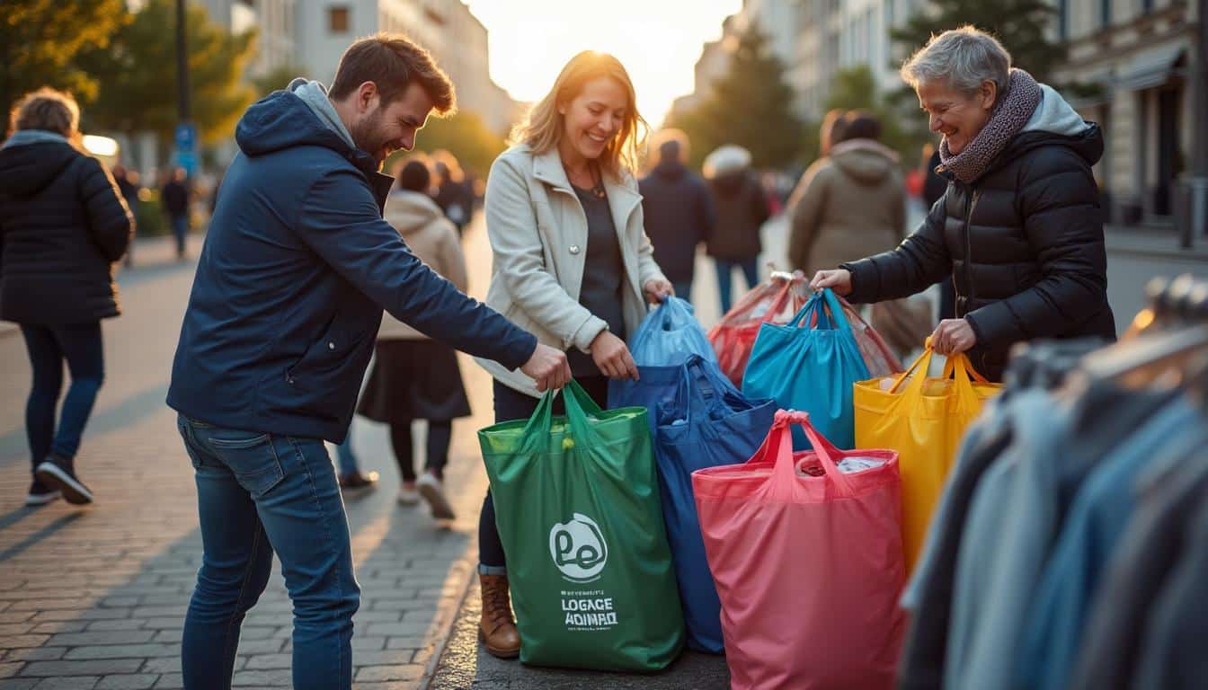 Illustration: Comprendre l’importance d’un point de collecte textile bien pensé