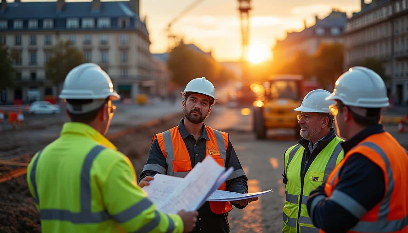Illustration: Comment sélectionner une entreprise de BTP bien implantée en Île-de-France