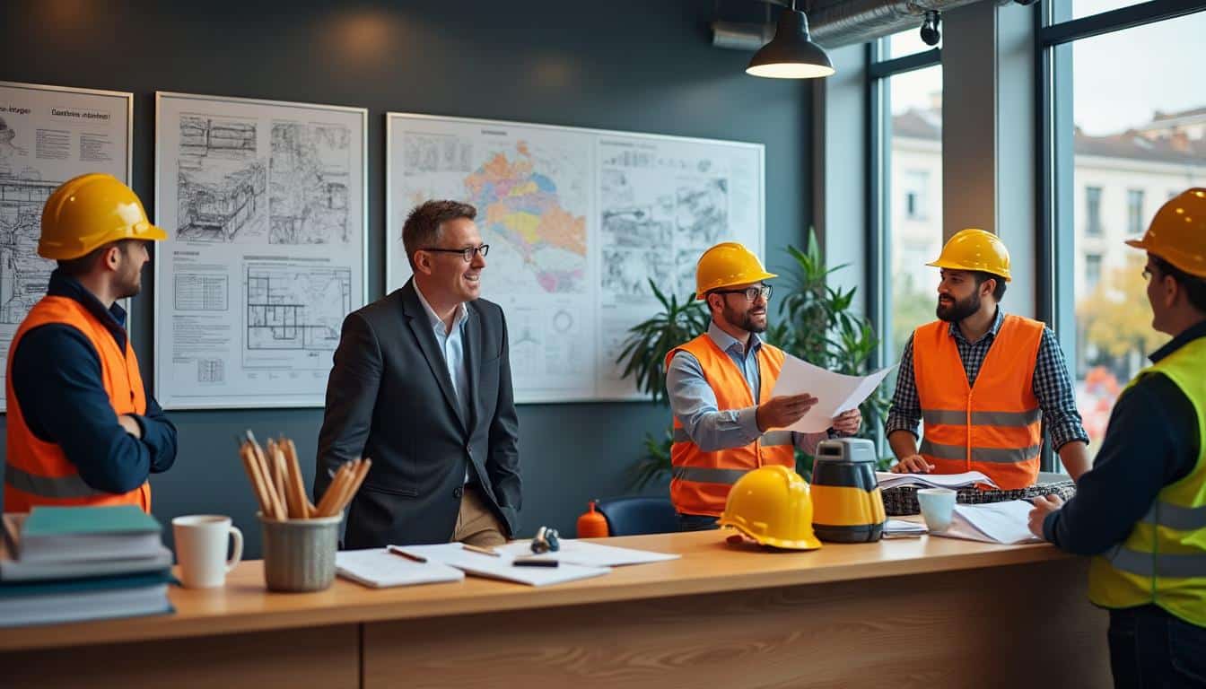 Illustration: Les agences spécialisées dans l’intérim du BTP à Lille : quelles options ?