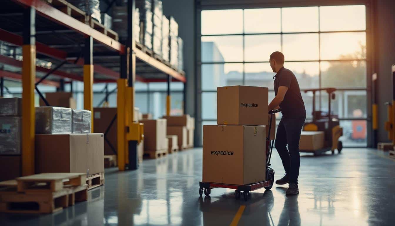 Illustration: Comprendre ce que signifie que le colis ait quitté les locaux du transporteur