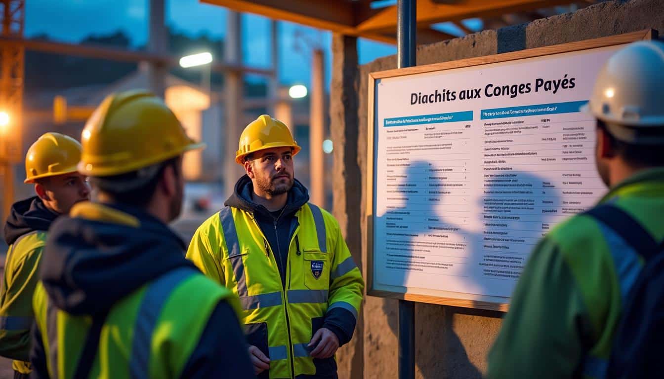 Illustration: Comprendre les congés payés dans le secteur du BTP : cadre légal et droits des salariés