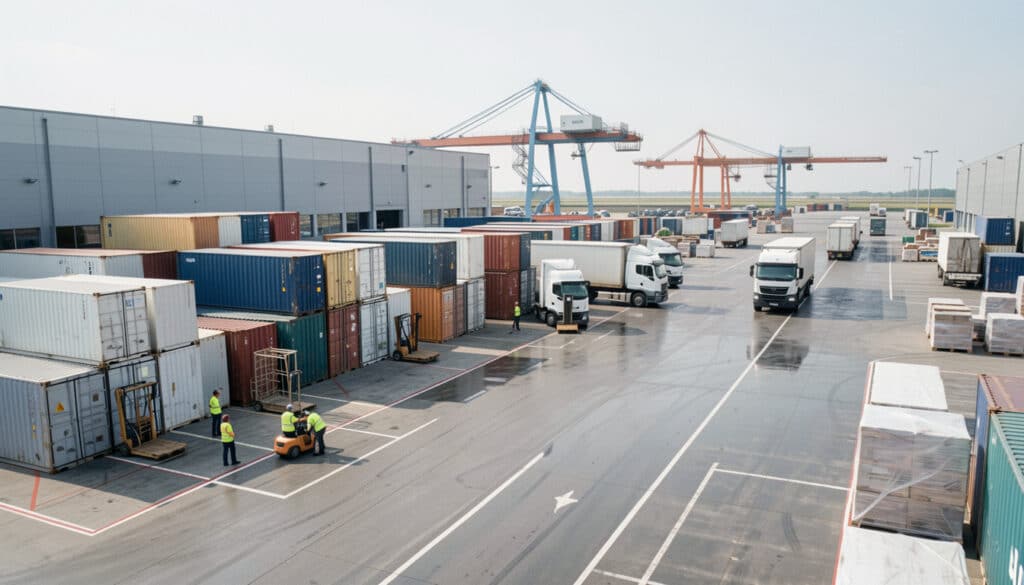 Le rôle des terminaux de fret dans la chaîne logistique