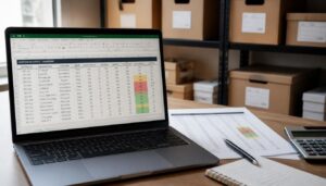 Tableau de gestion des stocks sur Excel : mode d’emploi
